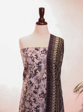 Bin Saeed Printed Khaddar Suits Unstitched 3 Piece - BS25K ALL02